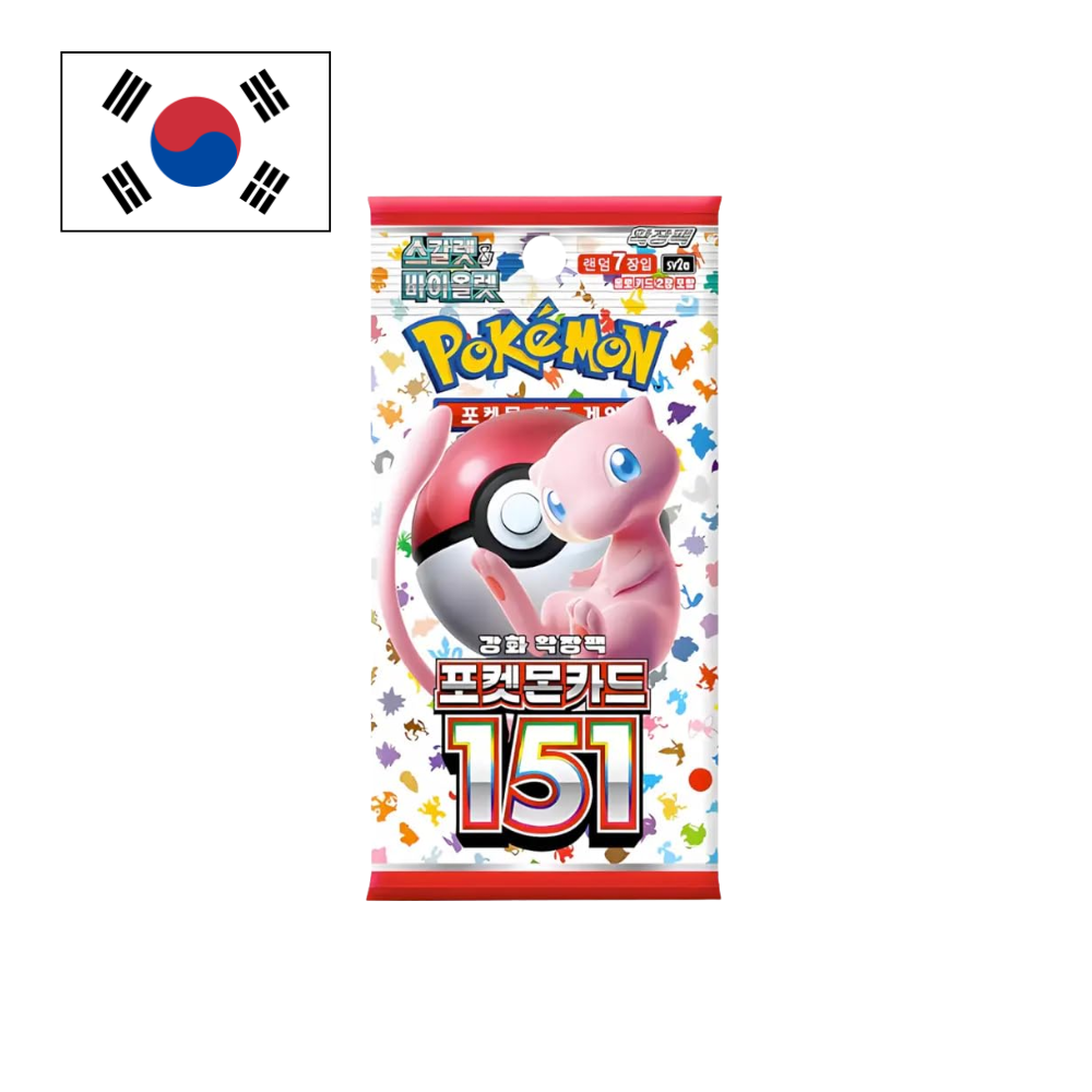 Sobre de Pokémon 151 - KOR - (SV2A)