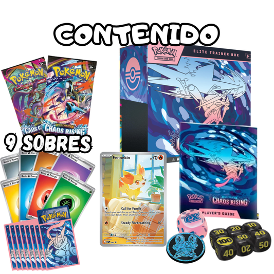 Elite Trainer Box (ETB) de CHAOS RISING - ENG